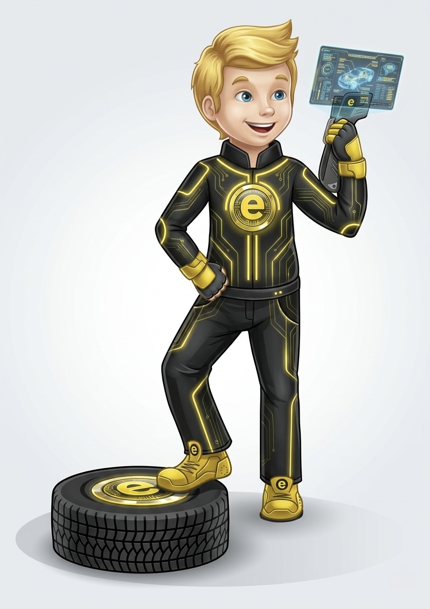 Emil – etirechecker Maskottchen