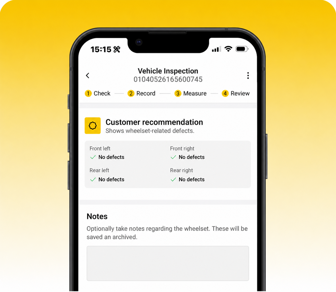 ecockpit App – Fahrzeugprüfung im Support